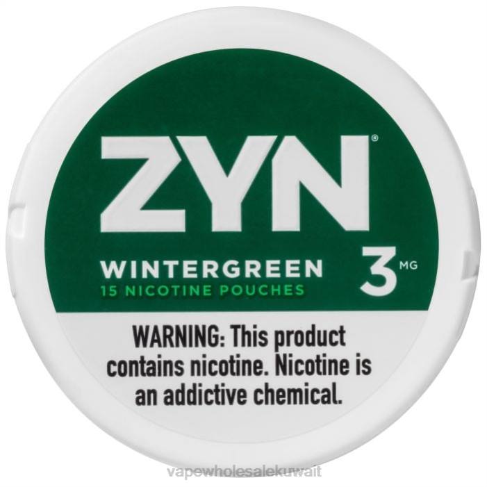 68FB24 - Vape الكويت com.wintergreen ZYN كيس نيكوتين 3 ملجم