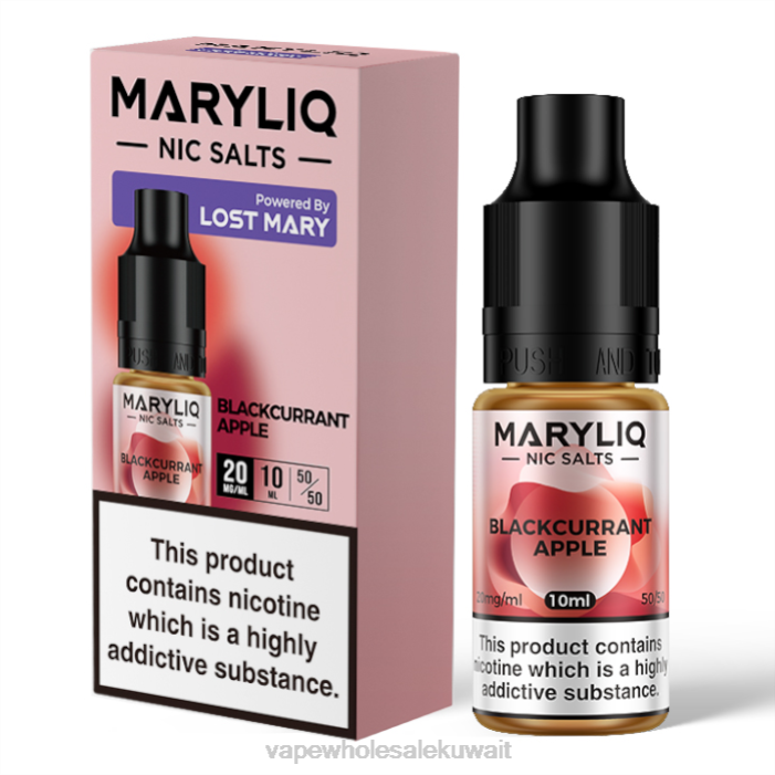 68FB440 - Vape store التفاح عنب الثعلب LOST MARY MARYLIQ أملاح النيكوتين - 10 مل - 20 ملغ