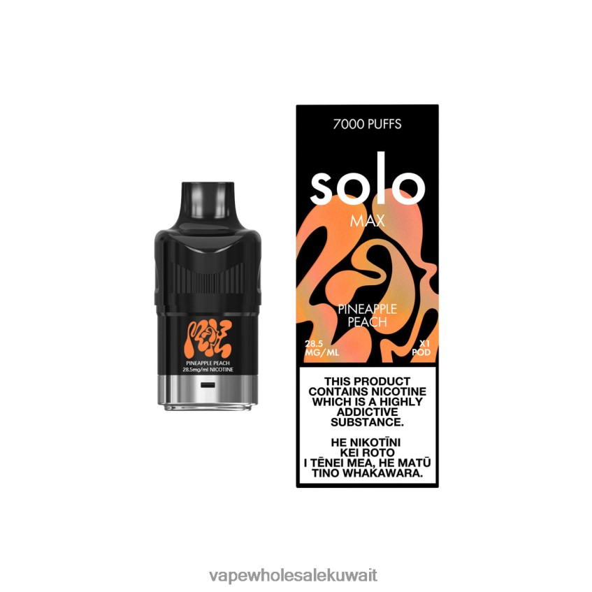 Vape Store - Solo MAX جراب الأناناس والخوخ 00NP0F85