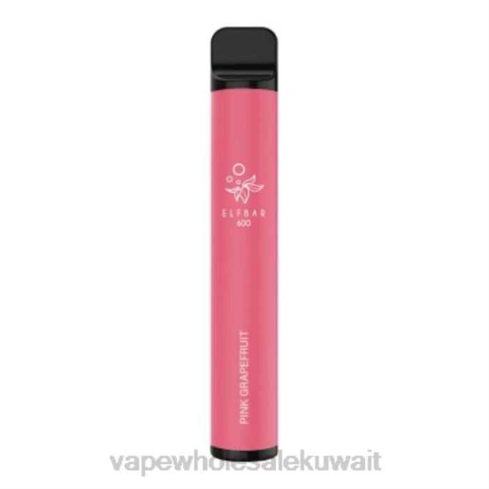 68FB105 - Vape Wholesale Kuwait الجريب فروت الوردي ELFBAR 600