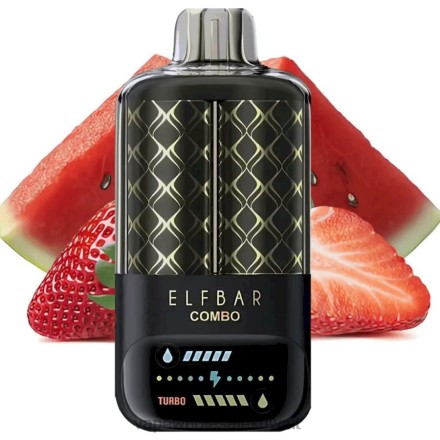 السجائر الالكترونية في الكويت - Elf Bar Combo 25000 البطيخ والفراولة RJNH810