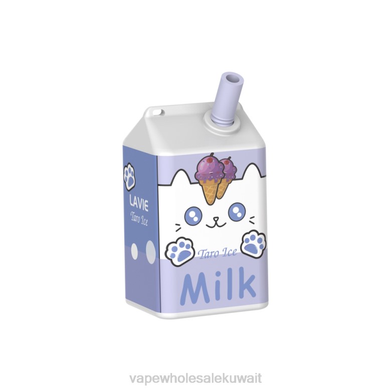 السجائر الالكترونية في الكويت - LAVIE MILK 7000 نفث RX0P180 جليد القلقاس