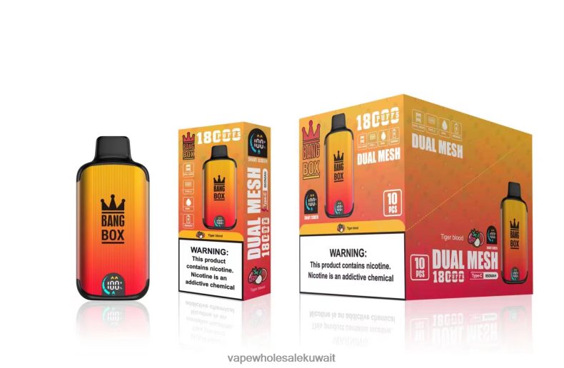 Vape الفاخر - Bang Box 18000 نفث دم النمر TZP22894