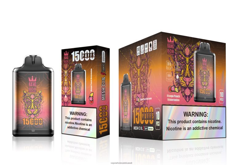 شراء Vape بالجملة - Bang Box s1-15000 نفث مانجو خوخ بطيخ TZP228107