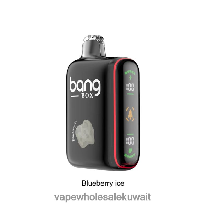 Vape Kuwait - Bang Box 9000-18000 نفث عرض الطاقة الذكي جليد التوت TZP22832