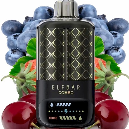 Vape Kuwait - Elf Bar Combo 25000 التوت الحامض والكرز RJNH82