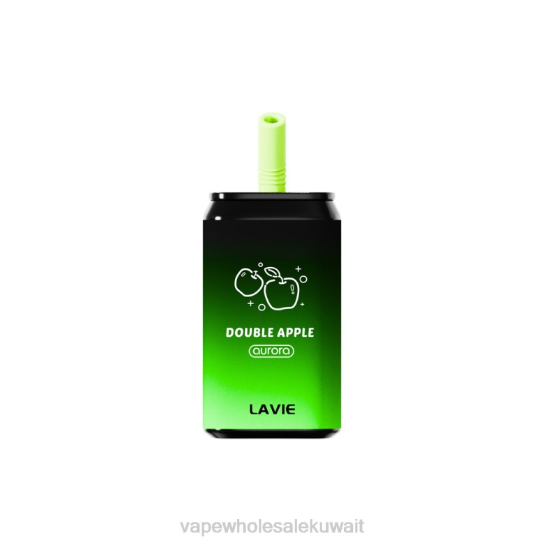 Vape Kuwait - LAVIE Aurora 11000 نفث RX0P142 تفاحة مزدوجة