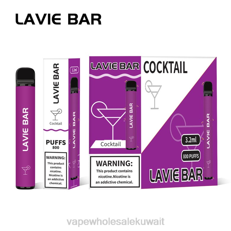 Vape Kuwait - LAVIE BAR 800 نفث RX0P312 كوكتيل