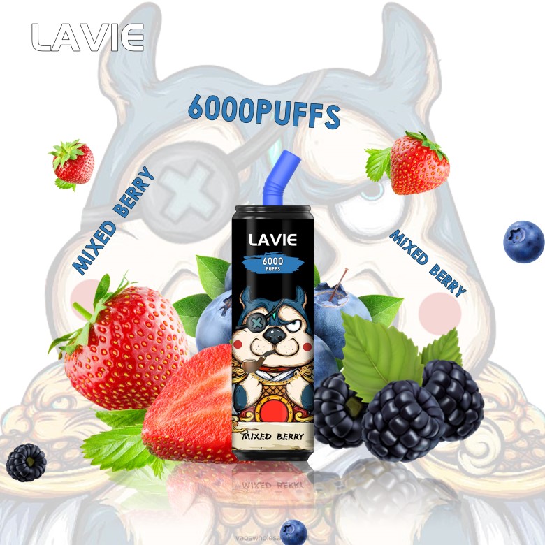 Vape Kuwait - LAVIE Coke BAR 6000 نفث RX0P272 التوت المختلط