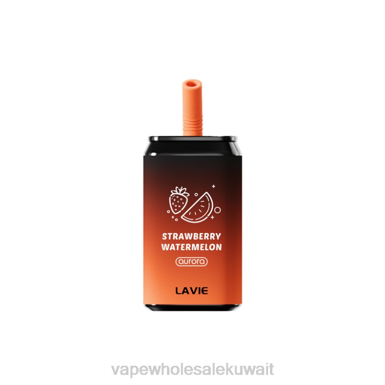 Vape الفاخر - LAVIE Aurora 11000 نفث RX0P146 الفراولة والبطيخ