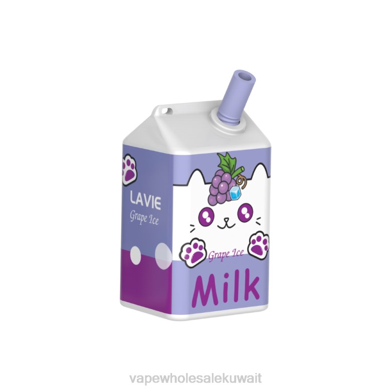 Vape الفاخر - LAVIE MILK 7000 نفث RX0P186 جليد العنب