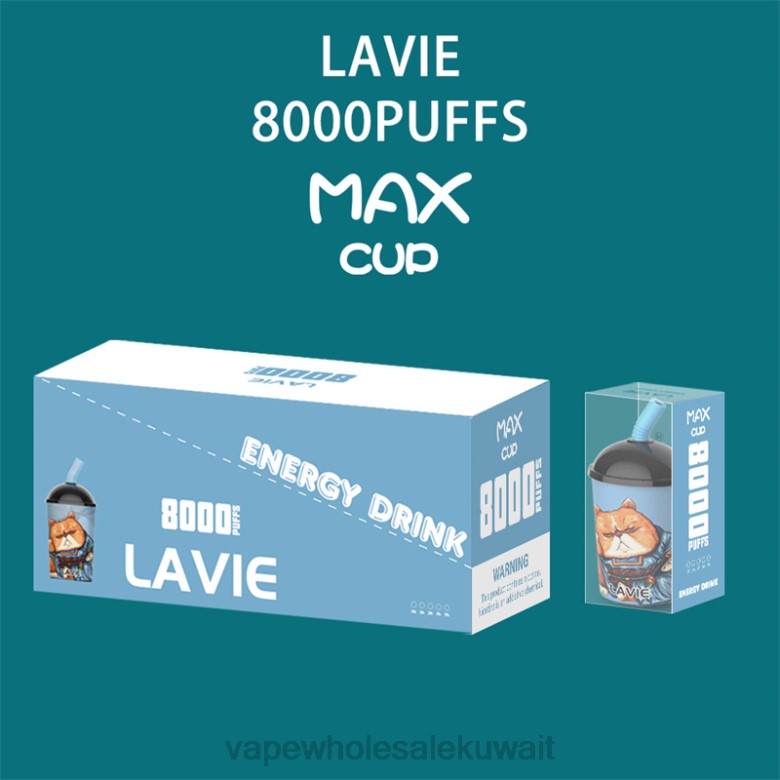 شراء Vape بالجملة - LAVIE Max Cup 8000 نفث RX0P259 مشروب الطاقة