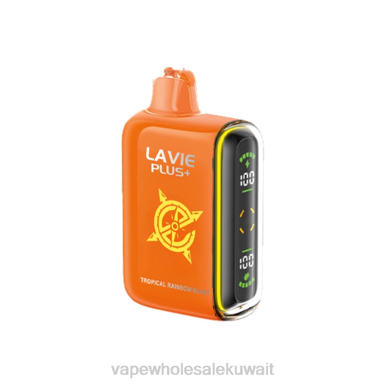 Vape الفاخر - LAVIE PLUS 15000 نفث RX0P96 انفجار قوس قزح الاستوائي