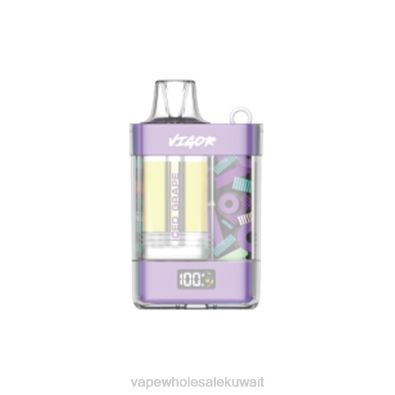 Vape بالجملة - LAVIE VIGOR 15000 نفث RX0P8 عنب مثلج