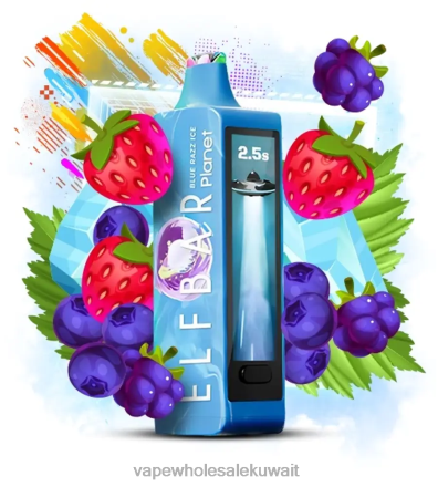 Vape Store - Elf Bar Planet 25000 الجليد الأزرق RJNH815