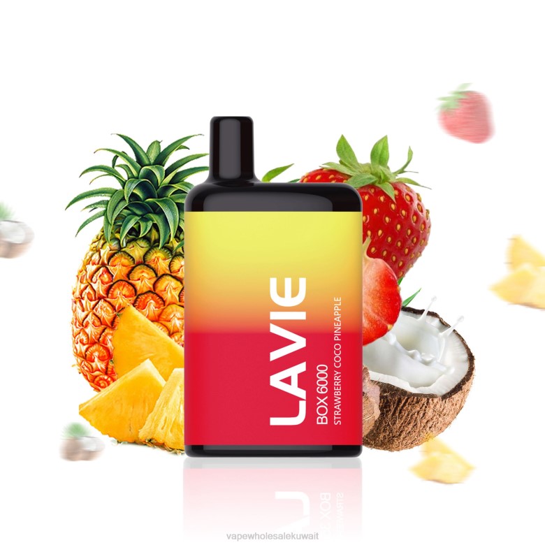 Vape Store - LAVIE BOX 6000 نفث RX0P205 فراولة كوكو وأناناس