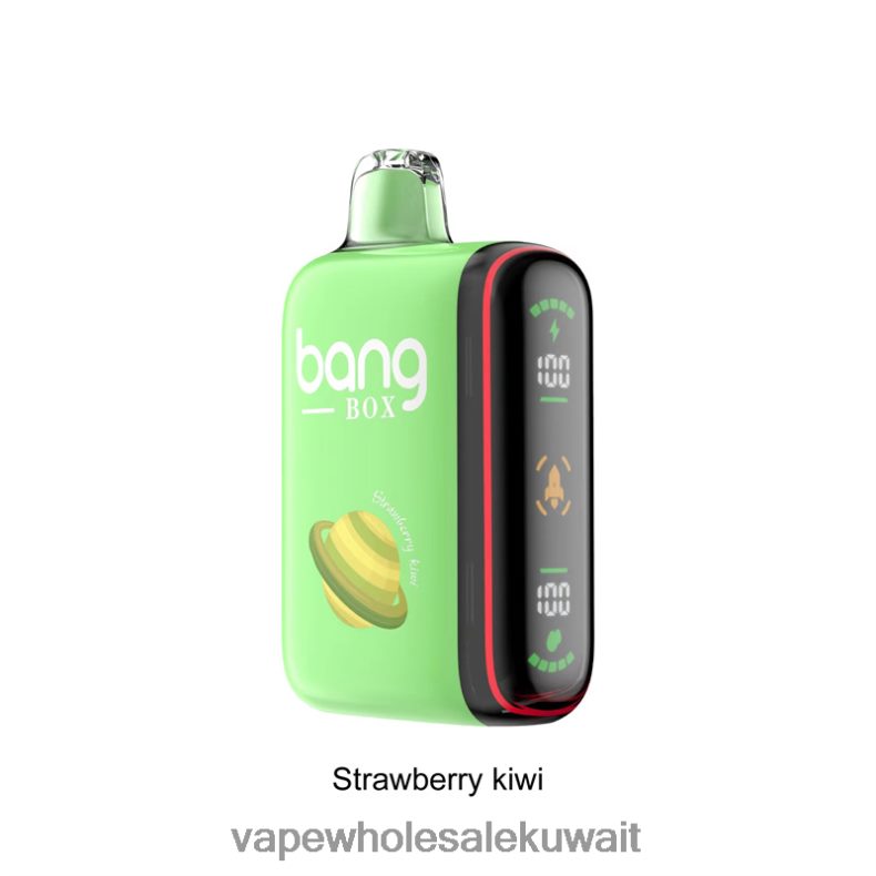 Vape Wholesaler - Bang Box 9000-18000 نفث عرض الطاقة الذكي كيوي فراولة TZP22827