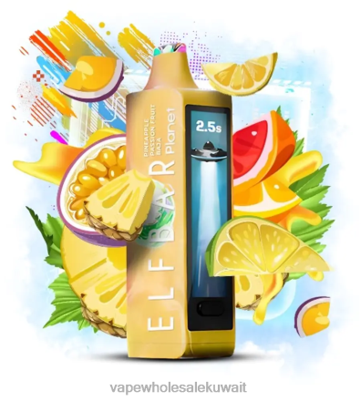 Vape Wholesaler - Elf Bar Planet 25000 أناناس باشن فروت باجا RJNH827