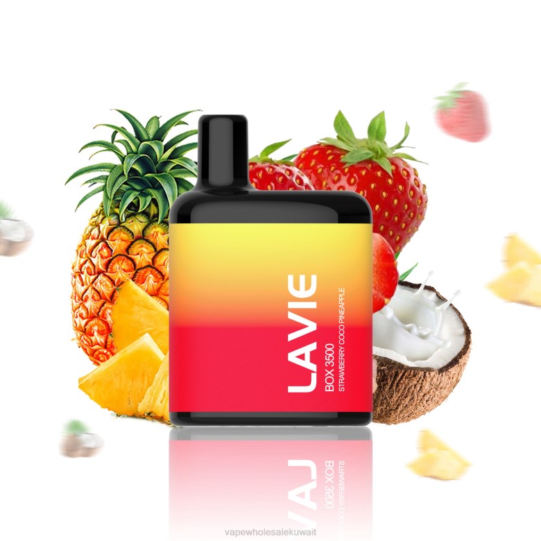 Vape Wholesaler - LAVIE BOX 3500 نفث RX0P207 فراولة كوكو وأناناس