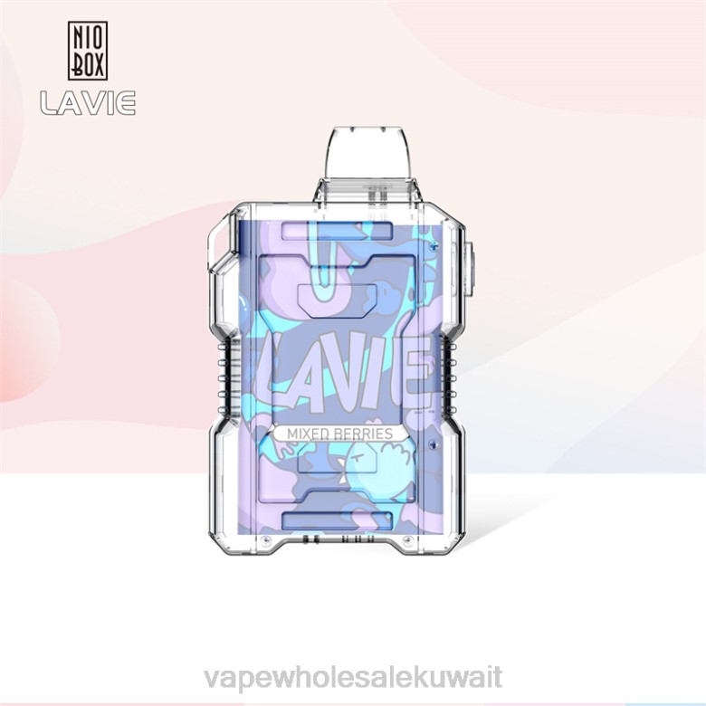 Vape Wholesaler - LAVIE NIO BOX 9000 نفث RX0P197 التوت المختلط