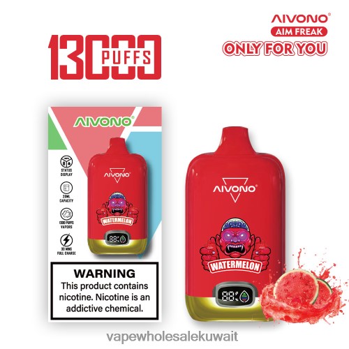 Vape الكويت - Aivono AIM FREAK 13000 بطيخ TXZ262244