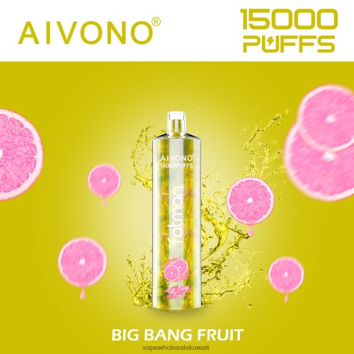 Vape الفاخر - Aivono FATMAN 15000 ثمرة الانفجار الكبير TXZ26216