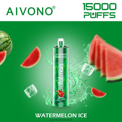 Vape Kuwait - Aivono FATMAN 15000 ثلج البطيخ TXZ26212