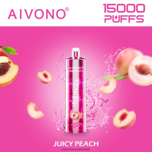 Vape Wholesaler - Aivono FATMAN 15000 الخوخ العصير TXZ26217