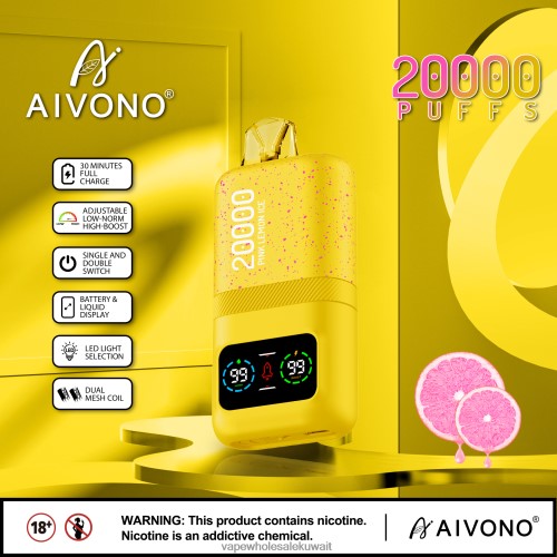 Vape Shop - Aivono AIM magic 20000 ثلج ليمون وردي TXZ26283