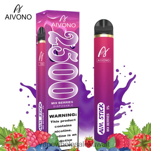 Vape بالجملة - Aivono AIM STICK 2500 مزيج التوت TXZ262158