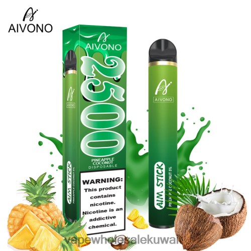 Vape Shop - Aivono AIM STICK 2500 جوز الهند الأناناس TXZ262153