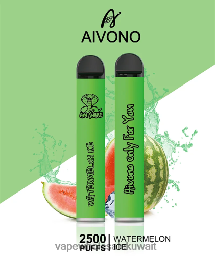 Vape Wholesale Kuwait - Aivono AIM SNAKE 2500 ثلج البطيخ TXZ262321