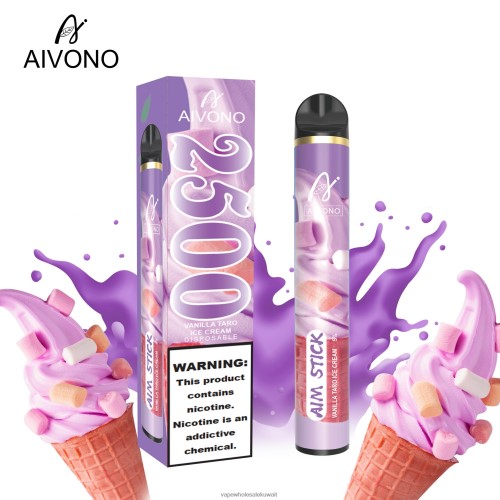 Vape Wholesaler - Aivono AIM STICK 2500 آيس كريم الفانيليا القلقاس TXZ262147