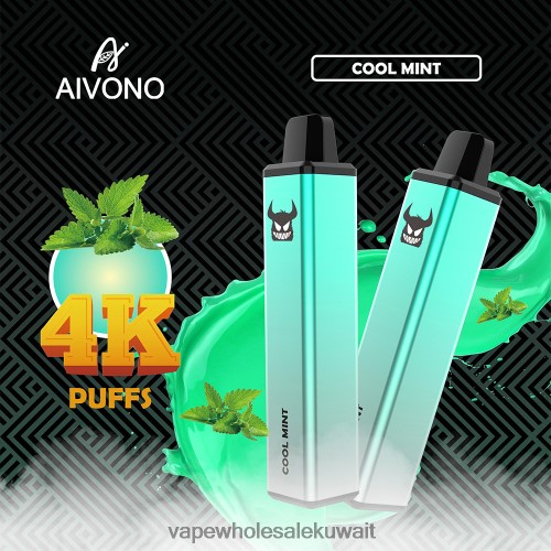 Vape الكويت - Aivono AIM FREAK 4000 نعناع بارد TXZ262254