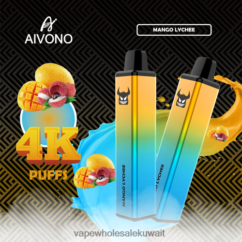 Vape Kuwait - Aivono AIM FREAK 4000 مانجو ليتشي TXZ262262