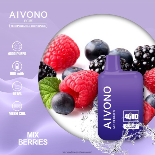 Vape Store - Aivono AIM BOXX 4000 مزيج التوت TXZ262215