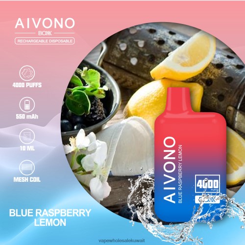 Vape Wholesaler - Aivono AIM BOXX 4000 ليمون توت أزرق TXZ262217