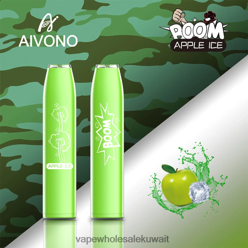 Vape الكويت - Aivono AIM BOOM 600 ثلج التفاح TXZ262354