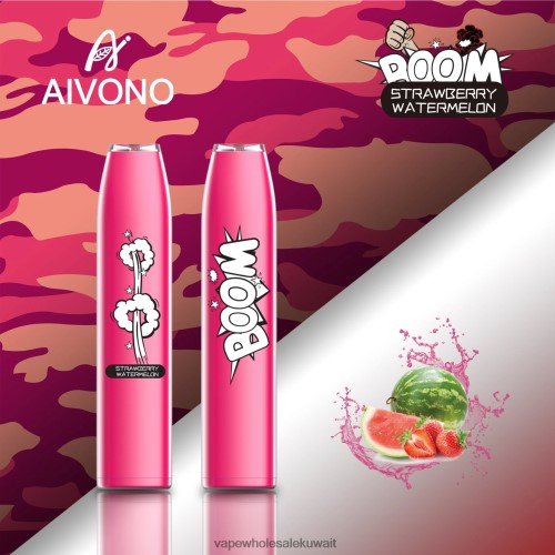 Vape الكويت - Aivono AIM BOOM 600 الفراولة والبطيخ TXZ262364