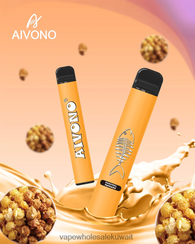 Vape الفاخر - Aivono AIM FISHBONE 600 الفشار بالكراميل TXZ262286