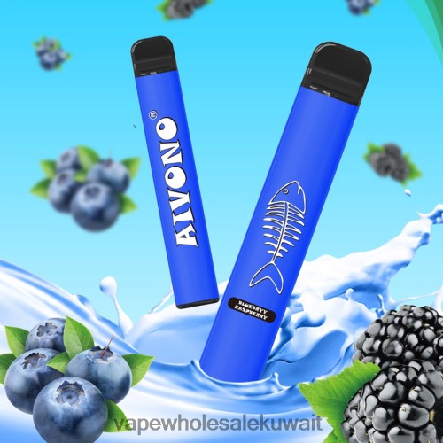 Vape Wholesale Kuwait - Aivono AIM FISHBONE 600 توت العليق TXZ262281