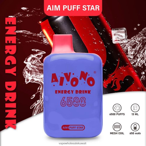 Vape Shop - Aivono AIM PUFF STAR 6500 مشروب الطاقة TXZ262293