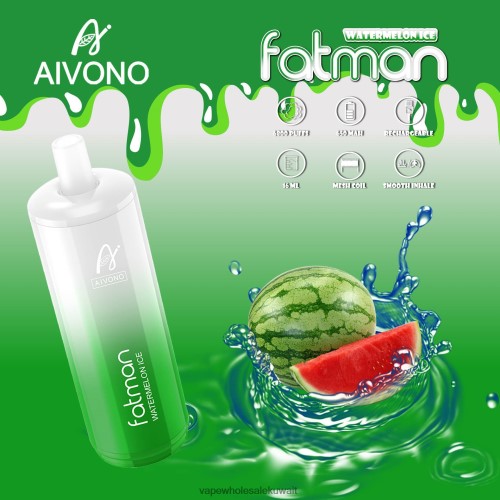 Vape بالجملة - Aivono FATMAN 6800 ثلج البطيخ TXZ26228