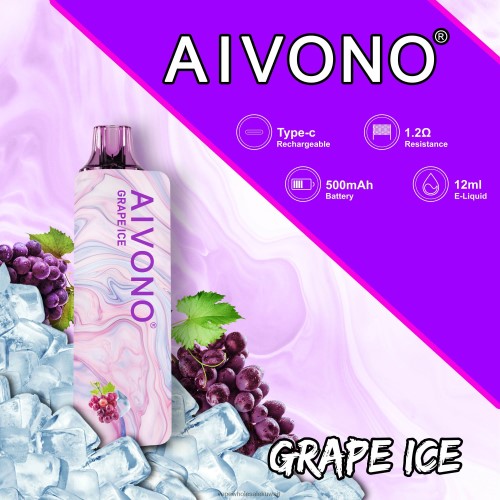 Vape Kuwait - Aivono AIM GUN 7000 جليد العنب TXZ262102