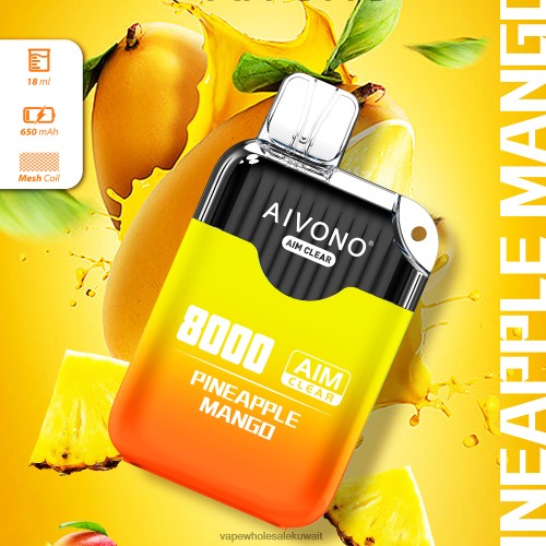 شراء Vape بالجملة - Aivono AIM CLEAR 8000 مانجو اناناس TXZ262209