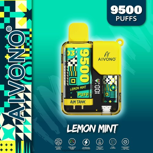 Vape Store - Aivono AIM TANK 9500 ليمون نعناع TXZ26235