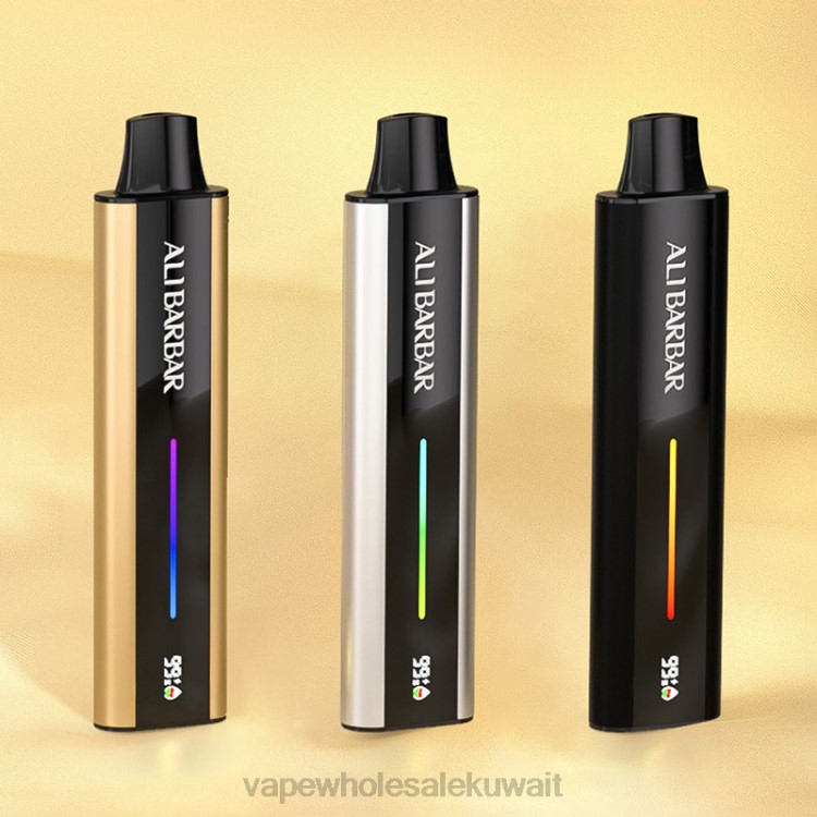 السجائر الالكترونية في الكويت - Alibarbar Flare vape قابل لإعادة التعبئة عنبية lce XNJR70