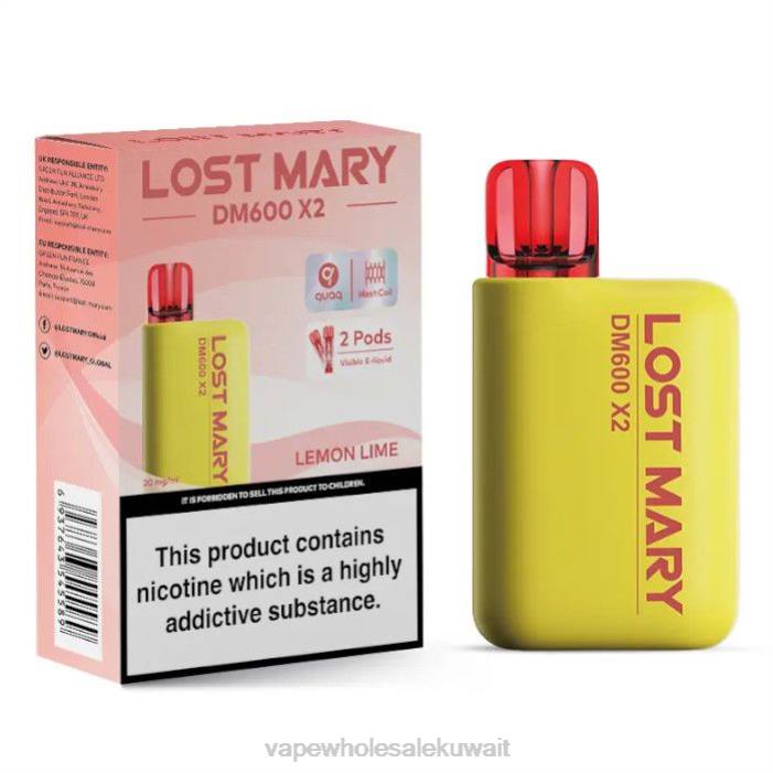 68FB474 - Vape الكويت ليمون حامض LOST MARY DM600 X2