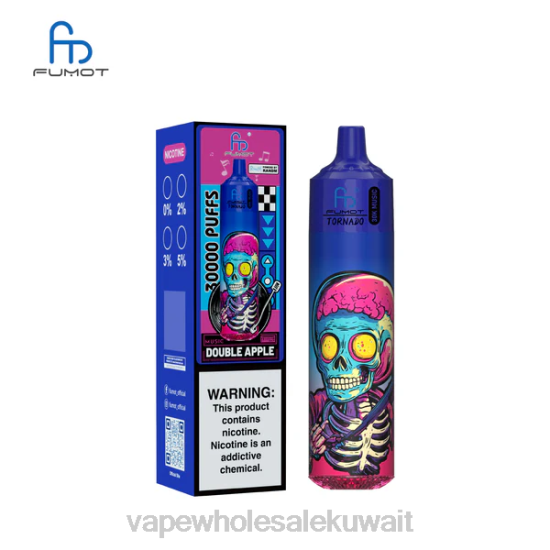 Vape Wholesale Kuwait - Fumot Tornado موسيقى 30 ألف تفاحة مزدوجة 08B811