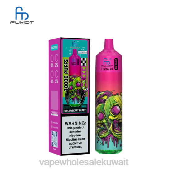 Vape Wholesaler - Fumot Tornado موسيقى 30 ألف عنب فراولة 08B827